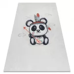 BAMBINO 1129 mosható tepih panda gyerekeknek csúszásgátló - krém 140x190 cm