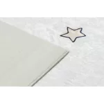 BAMBINO 1278 mosható tepih tér űrrakéta gyerekeknek csúszásgátló - krém 140x190 cm