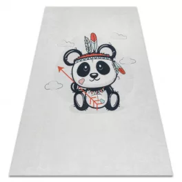  BAMBINO 1129 mosható tepih panda gyerekeknek csúszásgátló - krém 80x150 cm