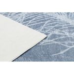 ANDRE 1148 mosható tepih Tollak, vintage csúszásgátló - plava 120x170 cm