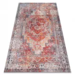 ANDRE 1684 mosható tepih vintage csúszásgátló - crvena 120x170 cm