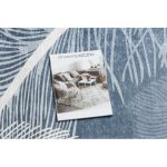 ANDRE 1148 mosható tepih Tollak, vintage csúszásgátló - plava 80x150 cm