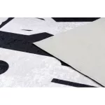 Mosható tepih BAMBINO 2104 'Game over' esküvő, legénybúcsú, csúszásgátló - crne 80x150 cm