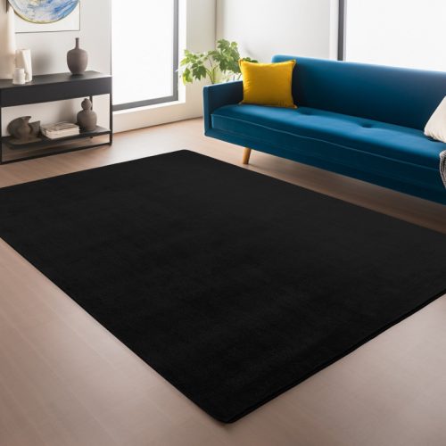  Ay. JOY 1400 200 x 200 cm crni moderni okrugli tepih