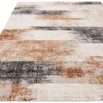  ASY pl Kuza 120x170cm Lines Terracotta
