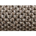  Ay. LOOM 4300 120 x 120 cm smeđi moderni okrugli tepih