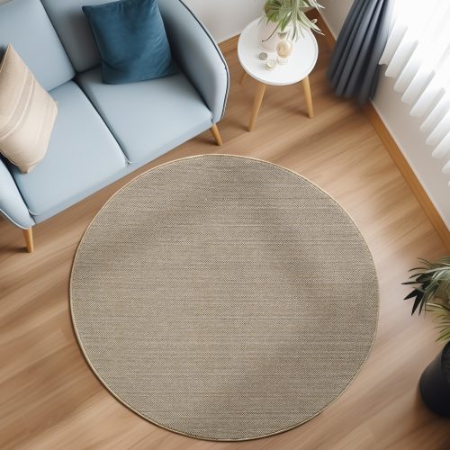  Ay. LOOM 4300 160 x 160 cm bež moderni okrugli tepih