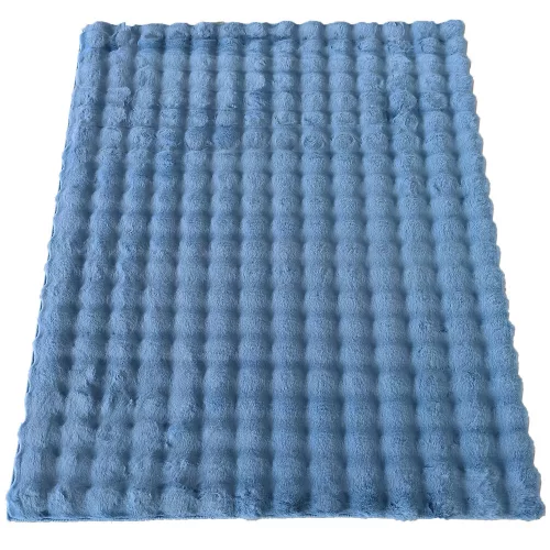  Tepih Dy. MERLIN 3D plavi 60 x 100 cm