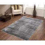  Ber. MICROSOFTY 8301 tamno sivi tepih 133 x 200 cm