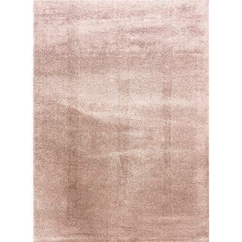 Ber. MICROSOFTY 8301 ružičasti tepih 133 x 200 cm