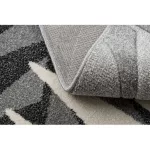 Feel tepih  1827/16811 listovi siva / krem 120x170 cm