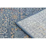  NAIN tepih 7708/51911 tamno plava / narančasta 80x150 cm