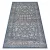  NAIN tepih Ornament, okvir, vintage 7557/51644 bež / plava 80x150 cm