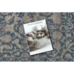  NAIN tepih Ornament, okvir, vintage 7557/51644 bež / plava 80x150 cm