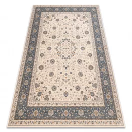    NAIN tepih Ornament, okvir, 7179/51643 bež / plava 80x150 cm