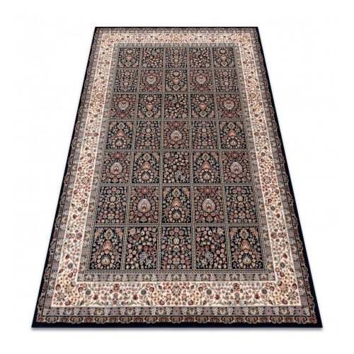  NAIN tepih Cvijeće, okvir 1181/51011 tamnoplava / bež 200x300 cm