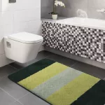  Komplet łazienkowy Montana 03N zielony Komplet (50 cm x 80 cm i 40 cm x 50 cm) tepih