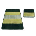  Komplet łazienkowy Montana 04N zielony Komplet (50 cm x 80 cm i 40 cm x 50 cm) tepih