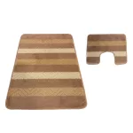  Kupaonski tepih Montana 02 bež 2-dijelni set (50cmx80cm+40x50cm)