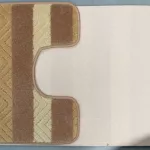  Kupaonski tepih Montana 02 bež 2-dijelni set (50cmx80cm+40x50cm)