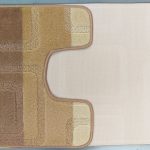  Tepih za kupaonicu Montana 04N bež set od 2 dijela (50cmx80cm+40x50cm)
