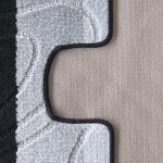  Dy. Montana 2-dijelni kupaonski set 05 crni (50 cm x 80 cm i 40 cm x 50 cm) tepih