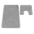  Dvodijelni kupaonski set Montana Ethnic Sand gray (50 cm x 80 cm i 40 cm x 50 cm)