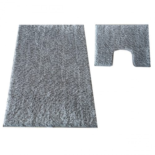  Montana 2-dijelni kupaonski set GREY Komplet (50 cm x 80 cm i 40 cm x 50 cm) tepih