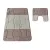 Dvodijelni kupaonski set Montana Sariyer XL bež (60 cm x 100 cm i 50 cm x 60 cm)