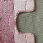  Dvodijelni kupaonski set Montana Sariyer XL Dusty pink (60 cm x 100 cm i 50 cm x 60 cm)