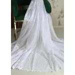  TRD. Gotova zavjesa Madeline Bijeli uzorak 300x250cm