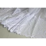  TRD. Gotova zavjesa Madeline Bijeli uzorak 300x250cm