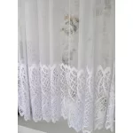  TRD. Gotova zavjesa Madeline Bijeli uzorak 300x250cm