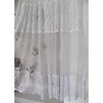  TRD. Gotova zavjesa Madeline Bijeli uzorak 300x250cm