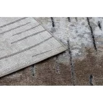 Modern COZY tepih 8876 Rio - smeđa 80x150 cm