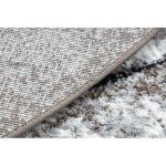  Moderan COSY tepih 8872 Circle Wall, Geometric, trokuti - smeđi krug 160 cm