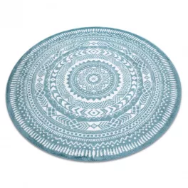  Tepih FUN Salveta salveta krug - plavi krug 200 cm