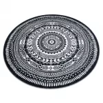  Tepih FUN Salveta salveta krug - čeren kör 160 cm