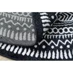  Tepih FUN Salveta salveta krug - čeren kör 120 cm