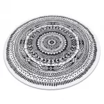  Tepih FUN Salveta salveta krug - sivi krug 120 cm