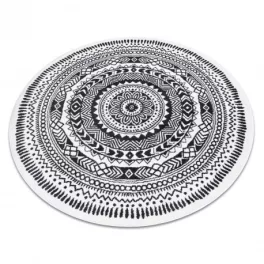  Tepih FUN Salveta salveta krug - sivi krug 120 cm