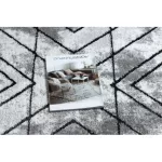 Modern COZY tepih Tico, Geometriai - siva 80x150 cm