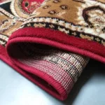  Tepih ovalni BCF Alfa 06 crvena rozeta 80 x 150 cm