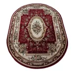  Ovalni tepih Dy. Exclusive 04 N bordo 160 x 220 cm