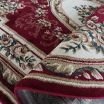  Ovalni tepih Dy. Exclusive 04 N bordo 160 x 220 cm