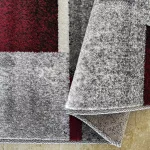  Tepih Dy. OTTO 09 sivo-crveni 120 x 170 cm