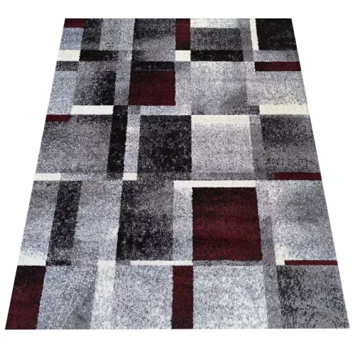  Tepih Dy. OTTO 09 sivo-crveni 160 x 220 cm