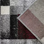  Tepih Dy. OTTO 09 sivo-crveni 160 x 220 cm