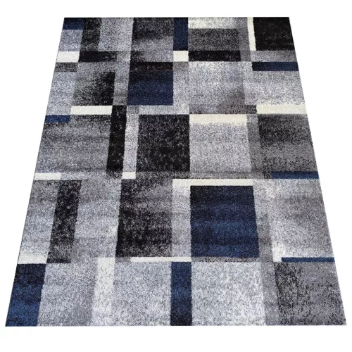  Tepih Dy. OTTO 09 sivo-tirkizne boje 80 x 150 cm