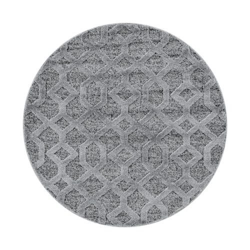 PISA GREY 160 x 160 - okrugli tepih